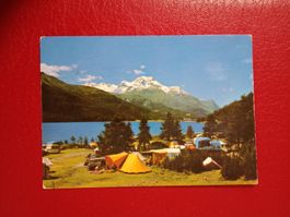 Silvaplana Graubünden Campingplatz 1969