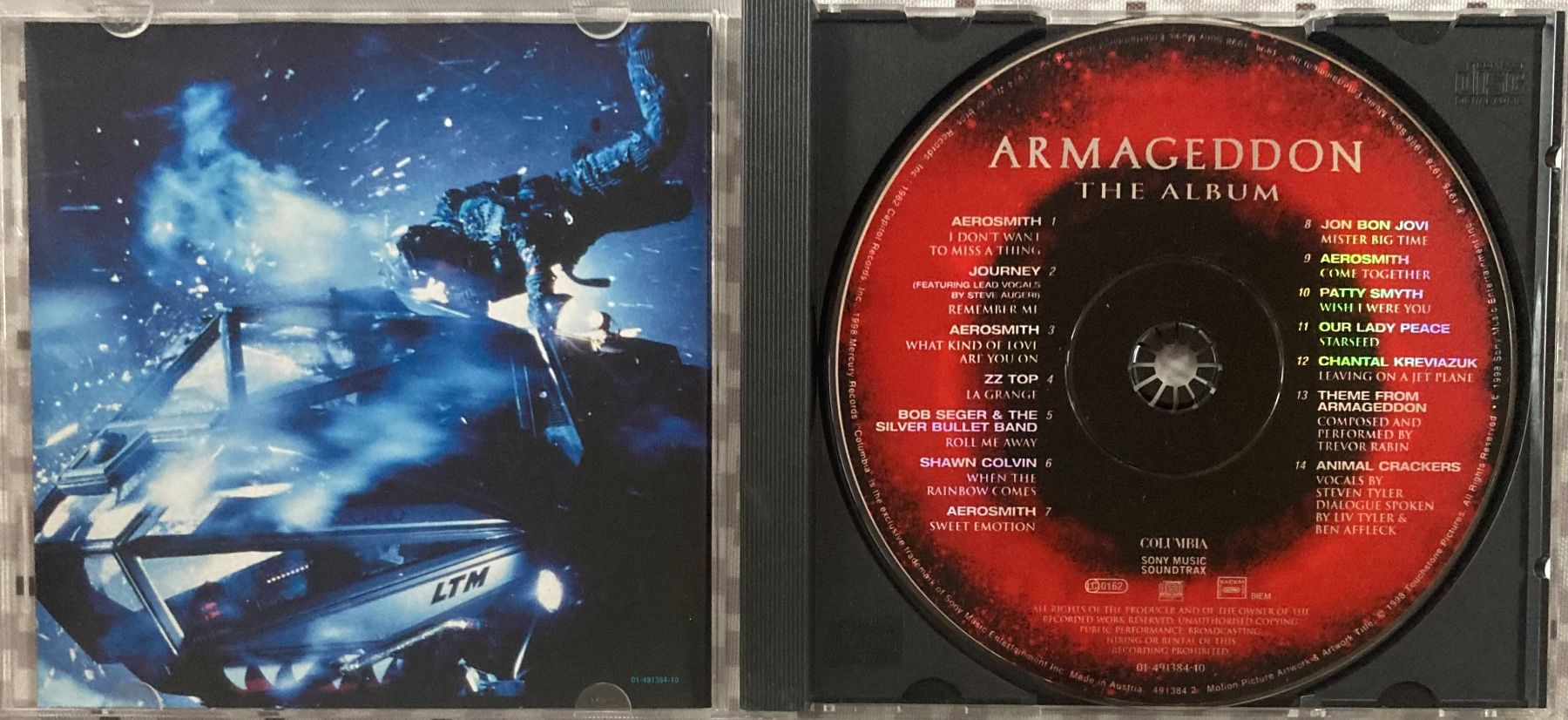 CD: MUSIQUE DE FILM - ARMAGEDDON – Usato da Poliez-Pittet venduto da Newtown-Records 2