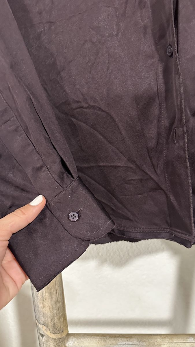 Massimo Dutti Camicette: Elegant Satin Shirt - Massimo Dutti – Usato da Esslingen venduto da zcu_76s2 3