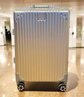 100% ALU Kabinengepäck TSA gateBAG SILBER S 55CM NEU