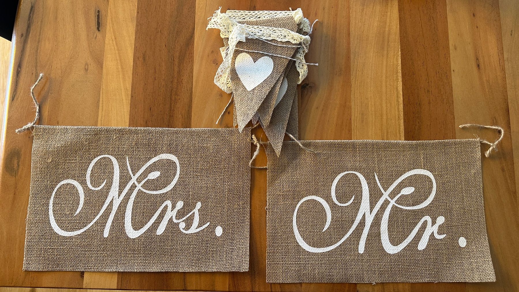 Alle Dekorationen: Hochzeitdsdeko Jute – Gebraucht aus Thun von yvonne.95