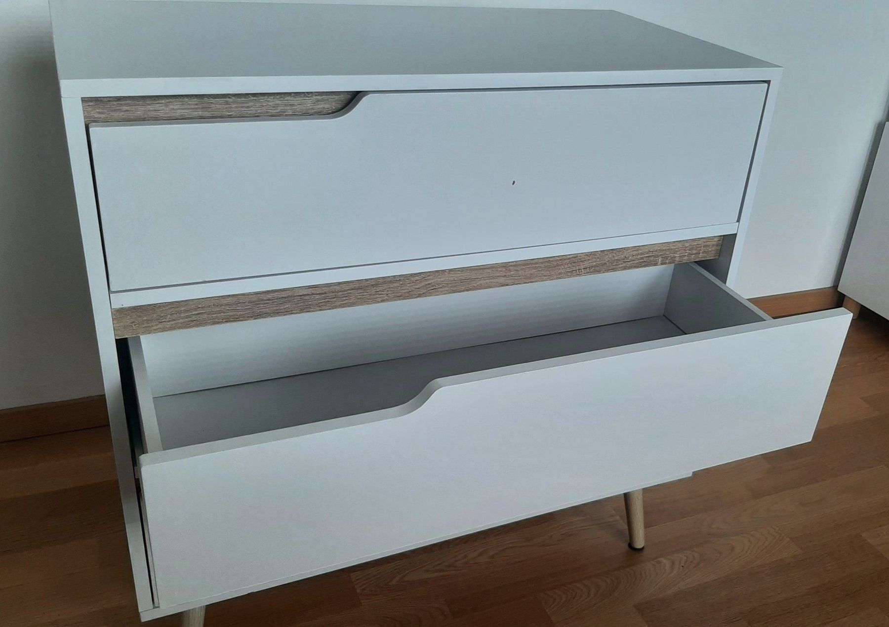 Kommoden: Commode blanche 3 tiroirs – Gebraucht aus Plan-les-Ouates von jul_5ggd 1