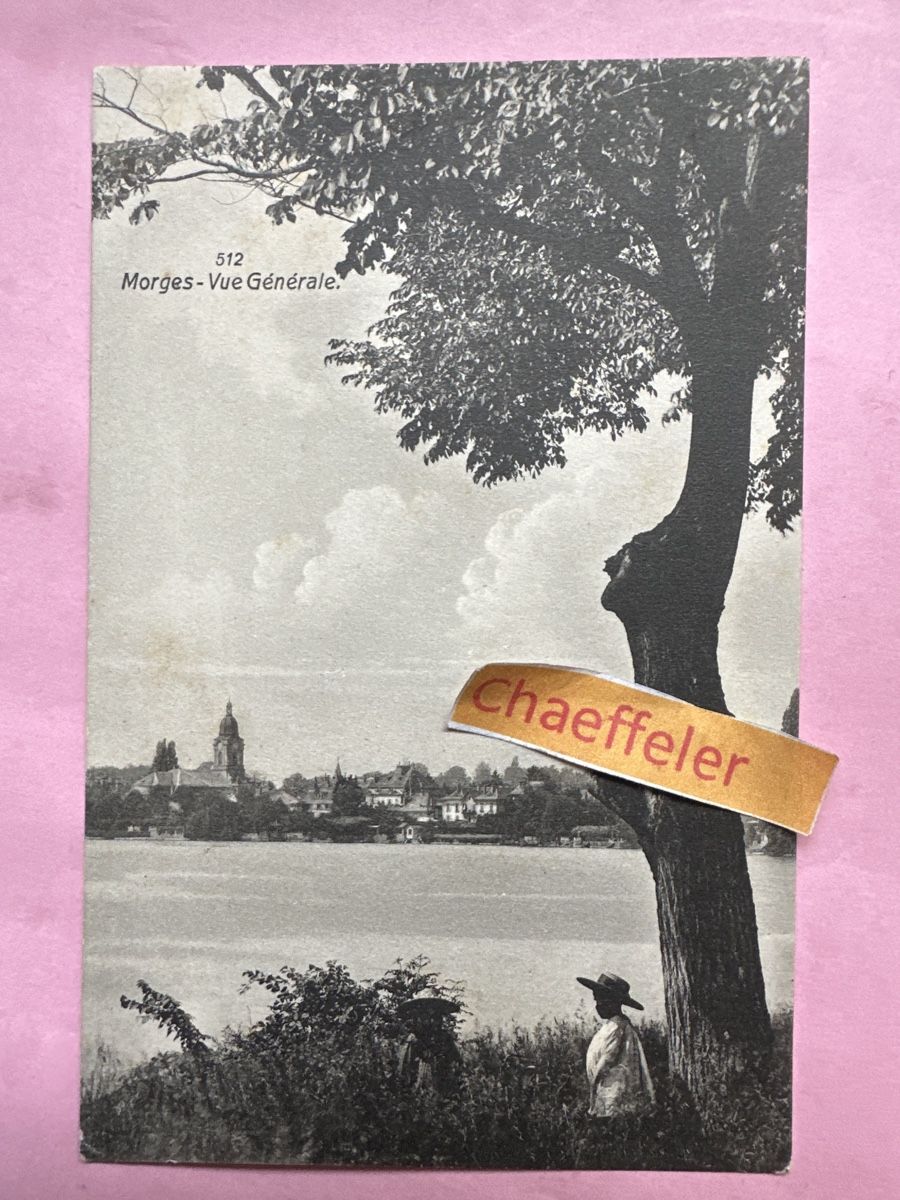 Ansichtskarten: 1911. 512 Morges-Vue Générale – Gebraucht aus Zürich von Chaeffeler