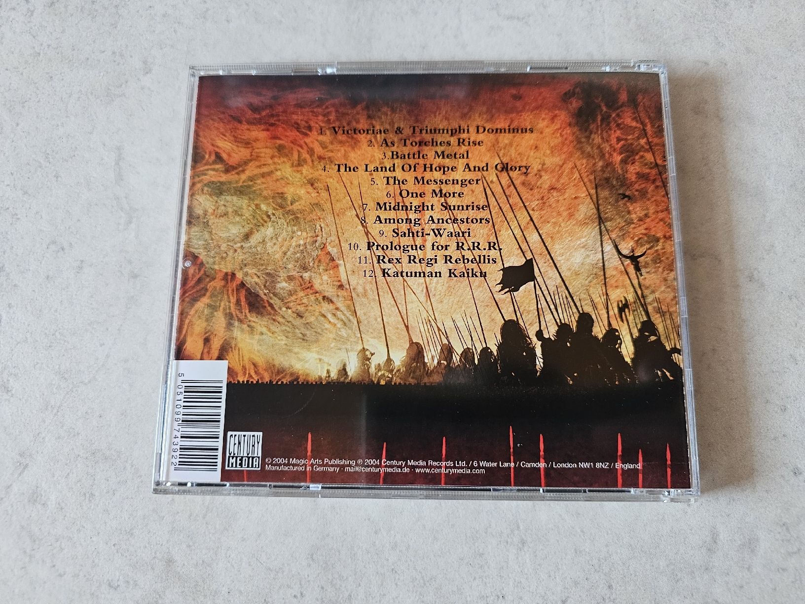 CD: Turisas  -  Battle Metal – Usato da Schneisingen venduto da backstore24 1