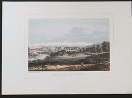 Bern   Tonlithographie von Briquet um 1850