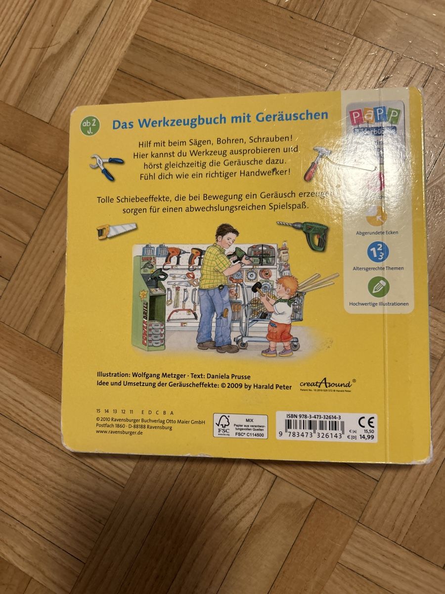 Libri: Werkzeugbuch mit Geräuschen – Usato da Urdorf venduto da 2msa2 1