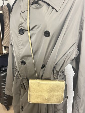Goldene Umhängetasche / Abendtasche – Neuwertig!