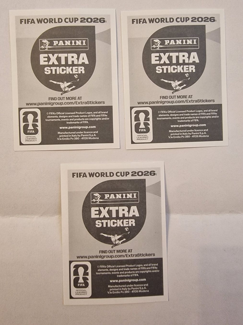 Panini Cartes à collectionner: Panini extra Stickers WM 2026 – Neuf (Voir description) à Adliswil par vendor123 1