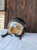 Motorradhelm LAZER schwarz matt mit Visier - XL