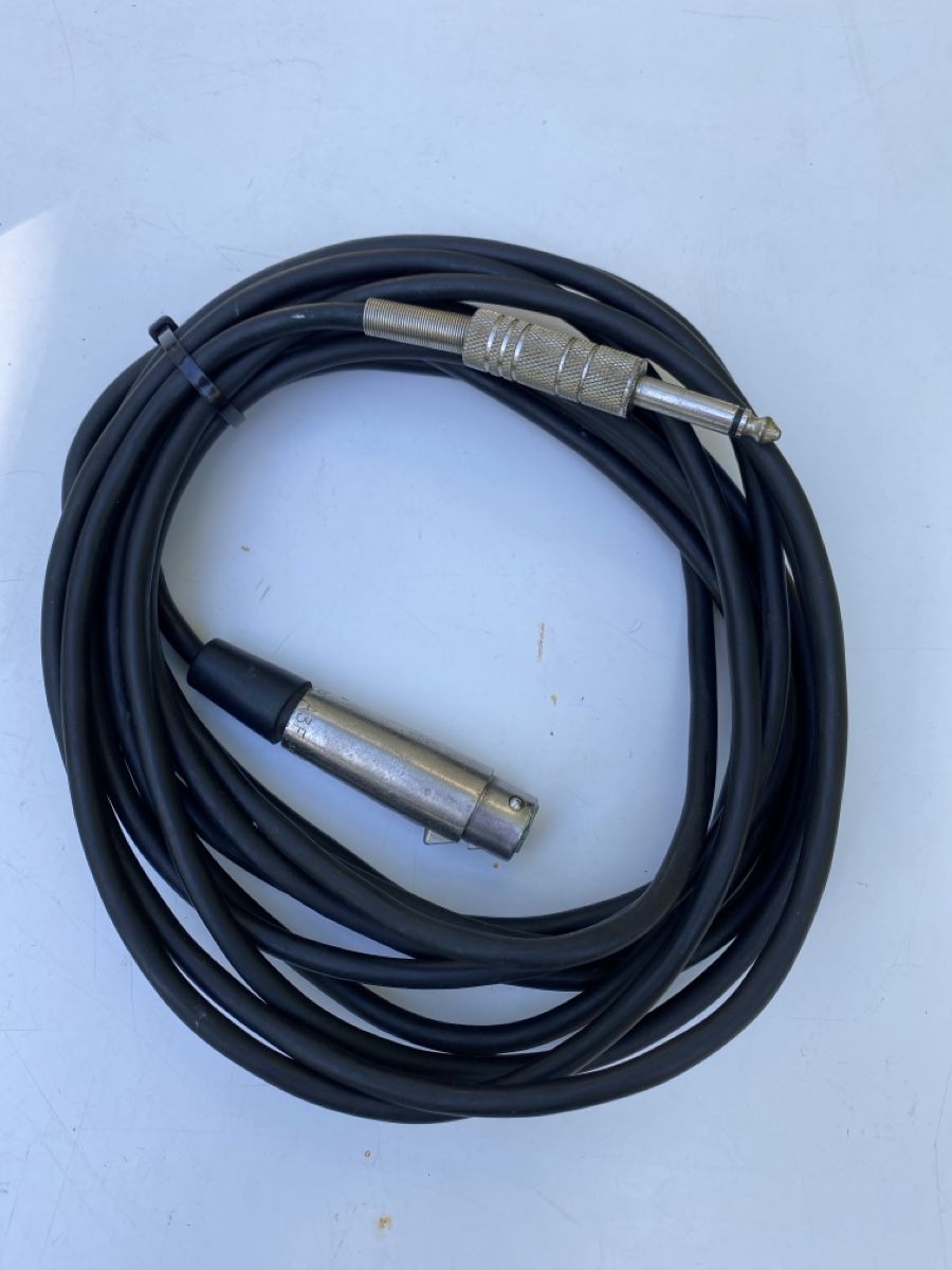 Cavi: Câble audio XLR vers Jack 6.35mm, 5m – Usato da Lommiswil venduto da Labruce
