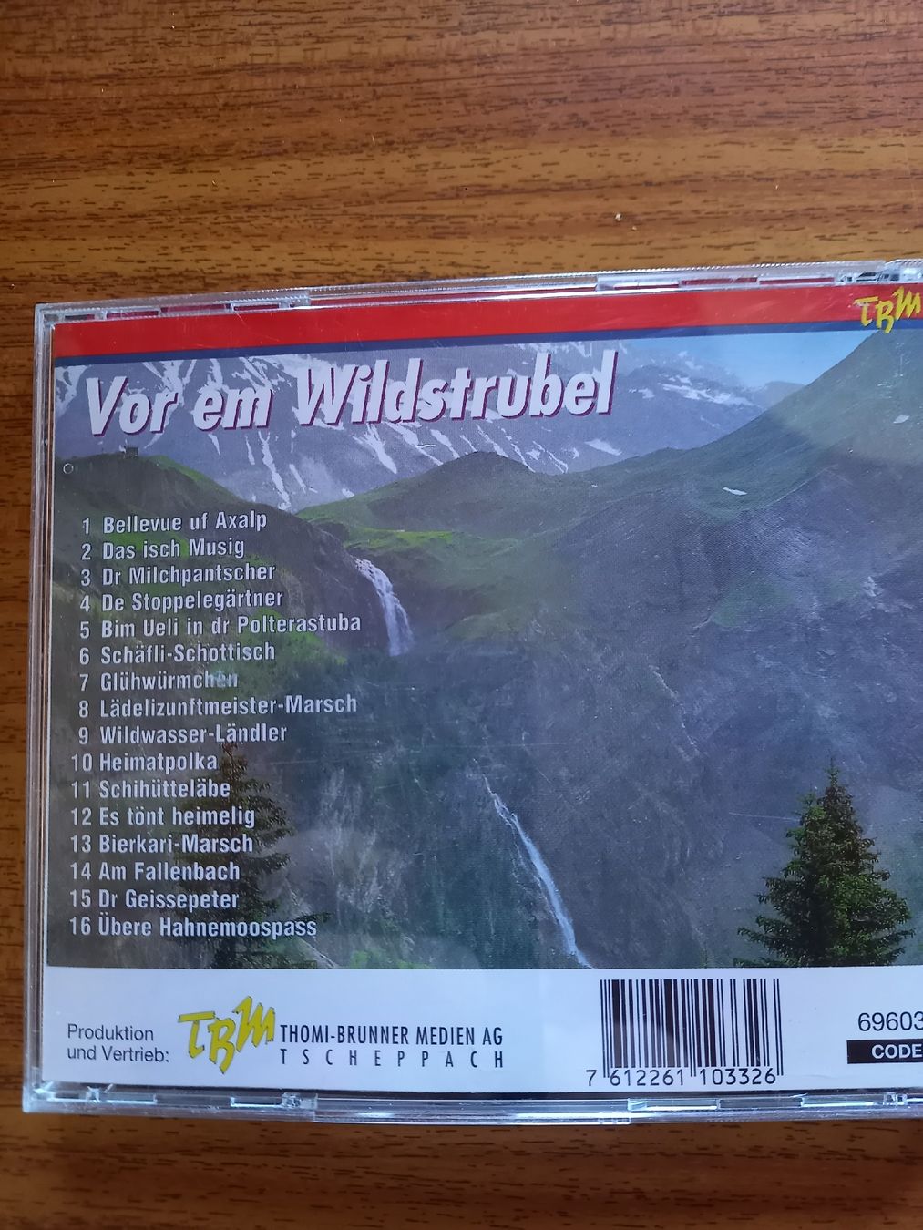 CD: CD Vor em Wildstrubel, Schwyzerörgelitrio Werner Brügger  – Usato da Galgenen venduto da Allerlei8854 1