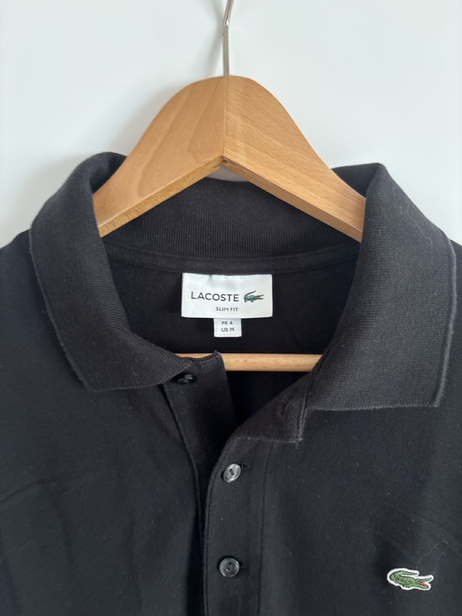 Lacoste Magliette Polo: Polo Lacoste noir, Taille M, Coupe Slim, – Nuovo (secondo la descrizione) da Pully venduto da kaba07 3