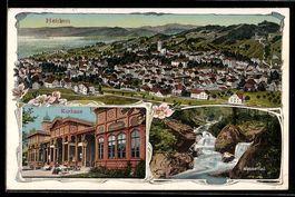 Heiden, Ortsansicht, Kurhaus, Wasserfall