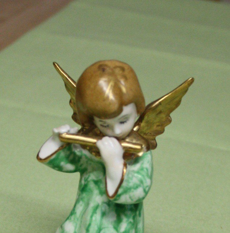 Statuette: Engel mit Querflöte – Usato da Flüelen venduto da Alt-und-Neu 1