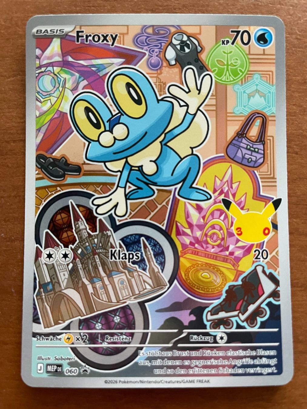 Pokémon Carte collezionabili: Pokemon Froxy (Versand gratis) – Nuovo (secondo la descrizione) da Chur venduto da Angerson