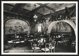 Lugano, Bar Chez Nino, Locanda Ticinese