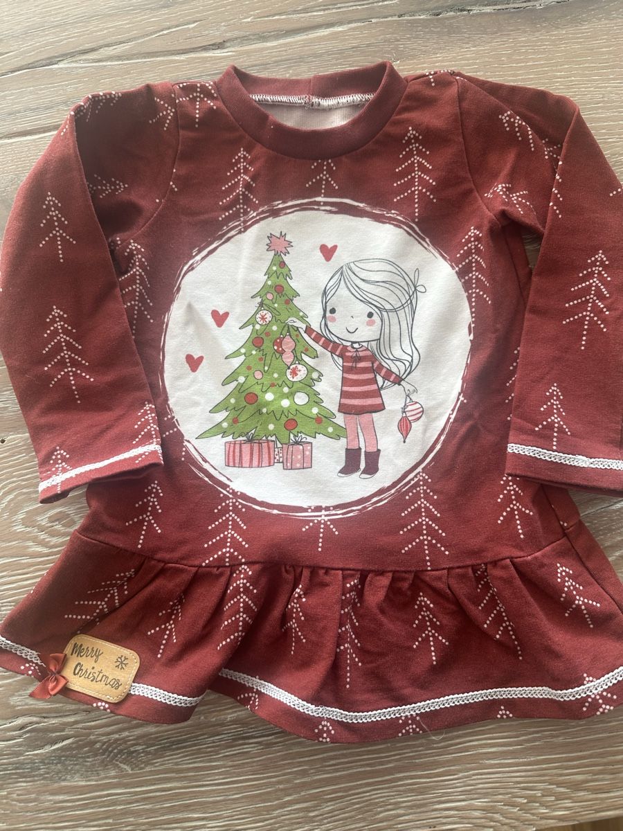 Maglioni & Felpe: Weihnachtskleid oder Longpulli  Mädchen 🤶🤶Grösse 86-92 – Usato da Safenwil venduto da Whoopie1 1