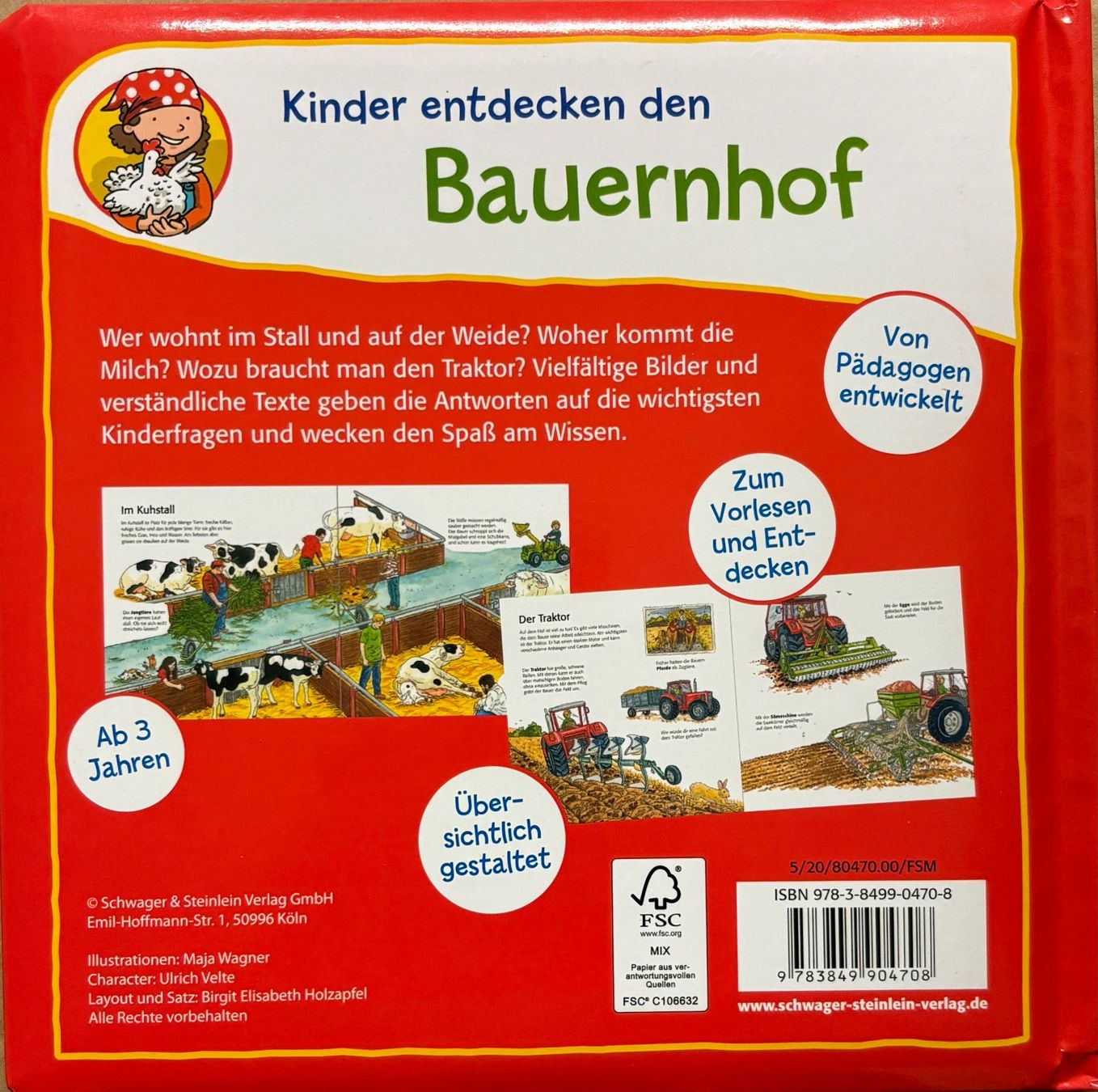Bücher: Wagner Maja, Kinder entdecken den Bauernhof – Neu (gemäss Beschreibung) aus Sarnen von Livres 1