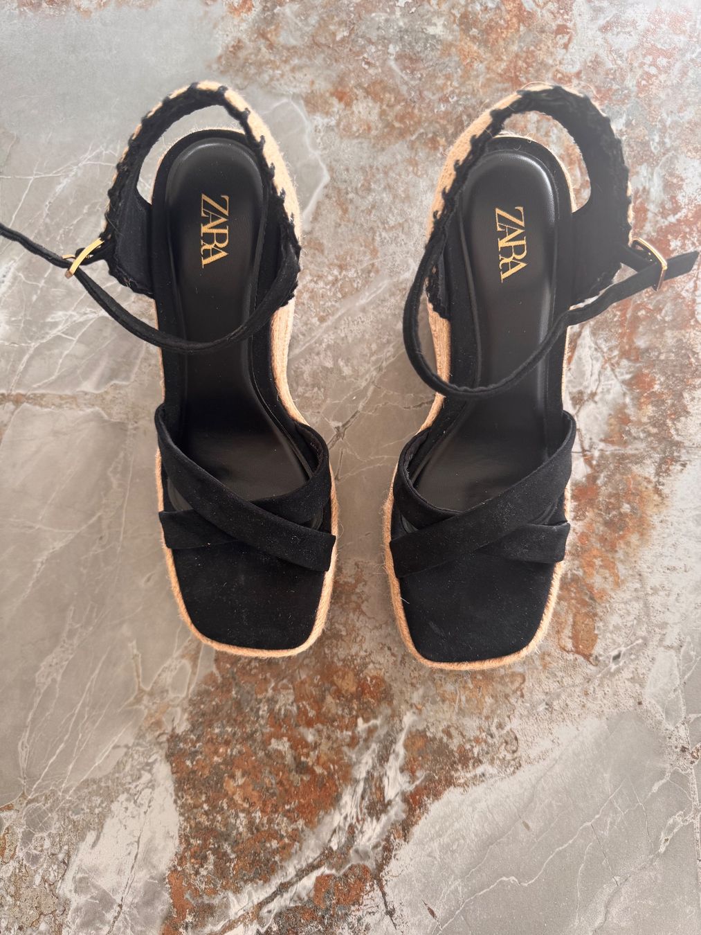 Zara Damenschuhe: Elegante Zara Espadrille, Gr 37 – Gebraucht aus Meilen von 11sina11 1