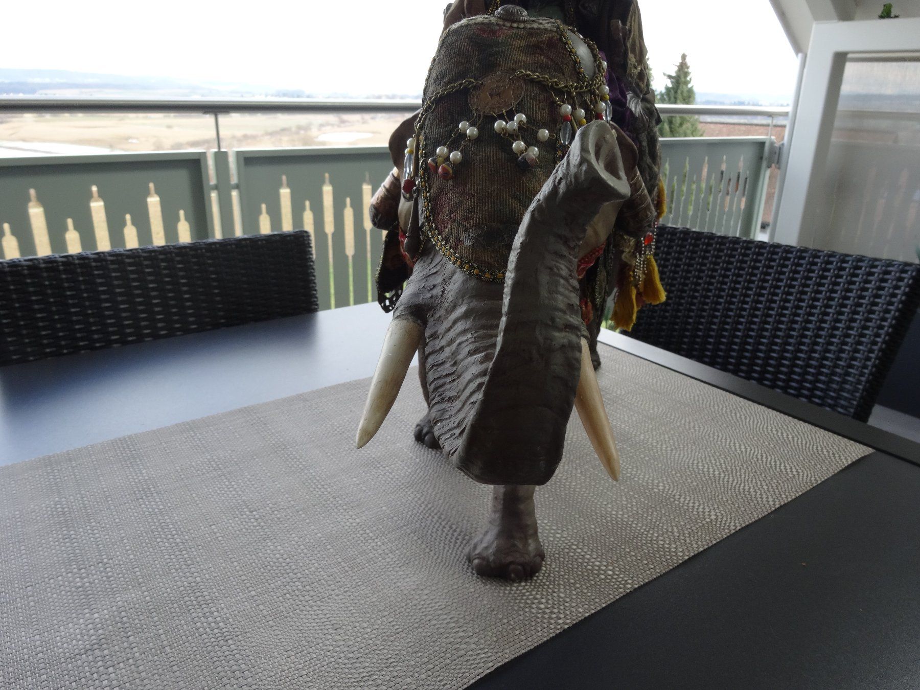 Statuette: Grosser Elefant mit Reiter  Deko – Nuovo (secondo la descrizione) da Neerach venduto da jenny062 7