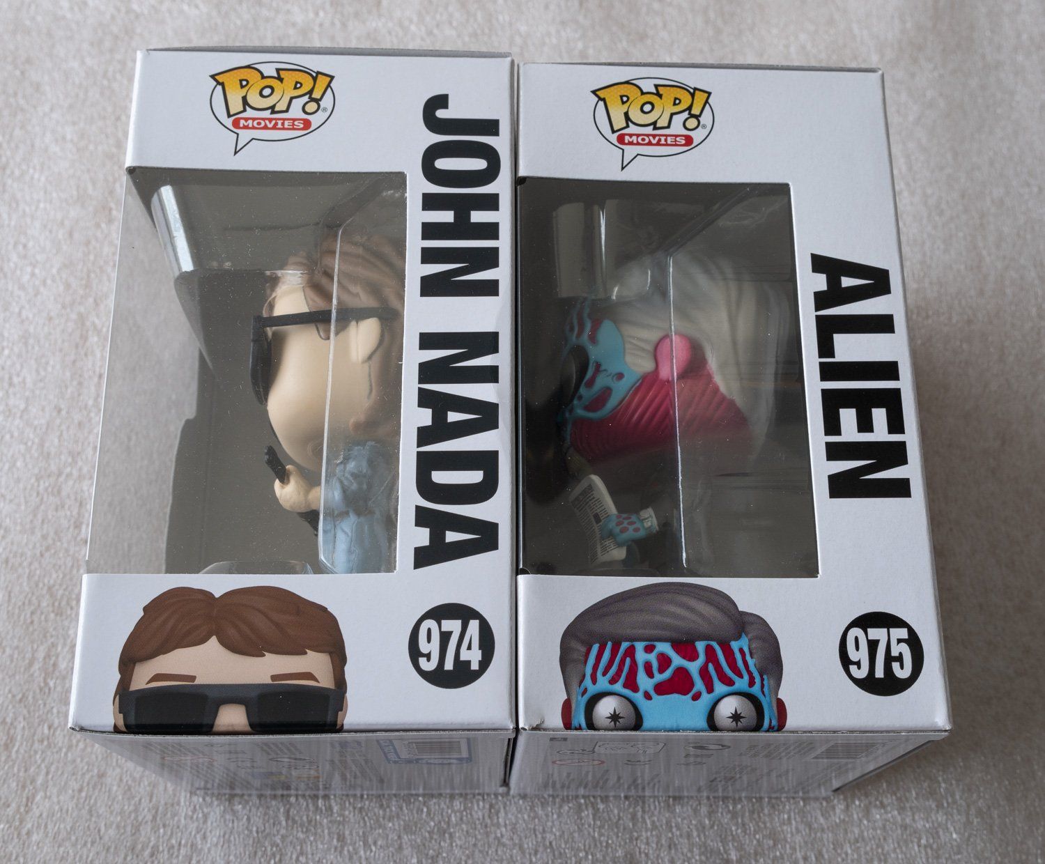 Funko Figuren: Funko Pop They Live - John Nada #974 & Alien #975 – Gebraucht aus Uetendorf von  1