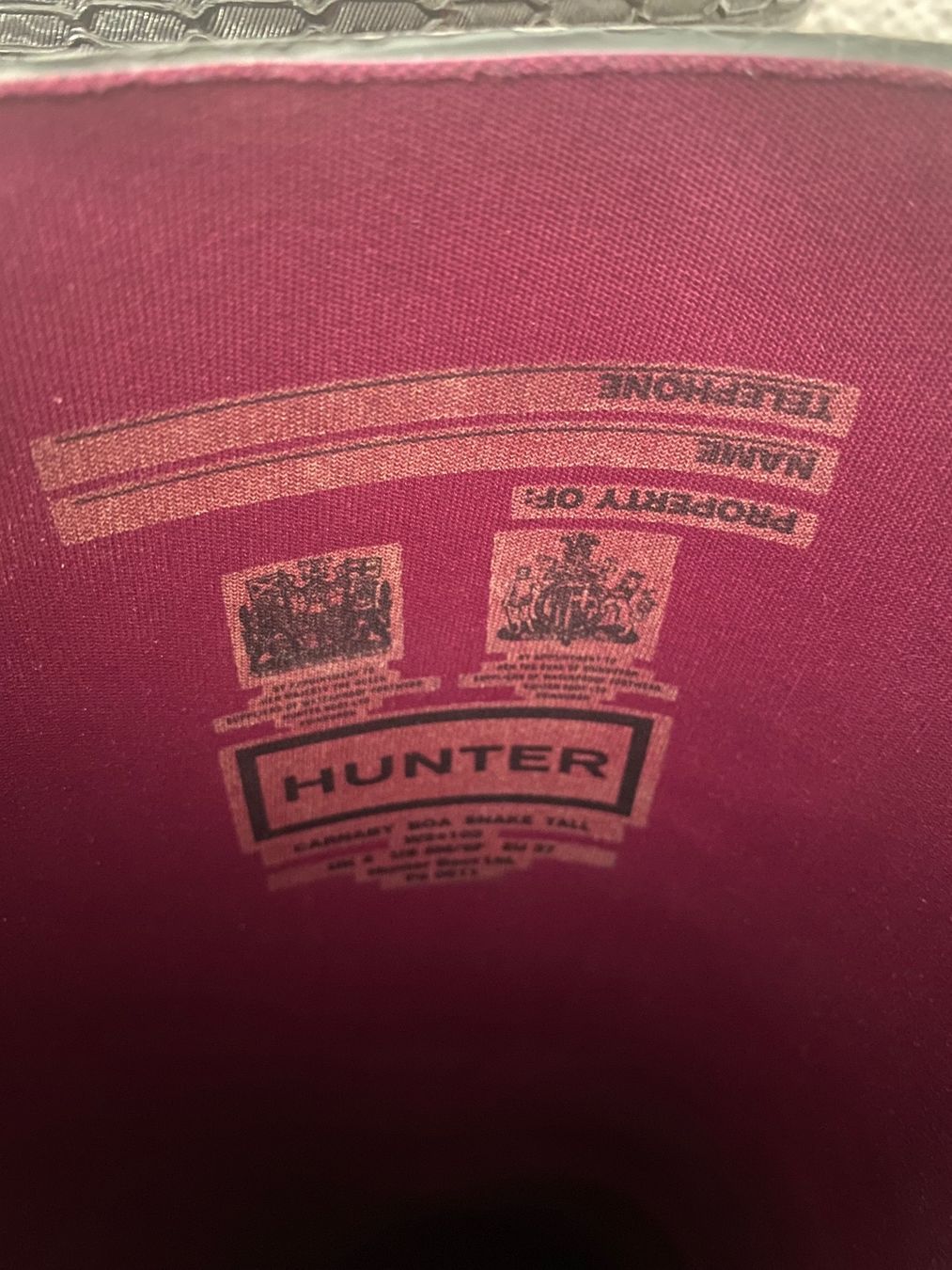 Scarpe da donna: Hunter boots – Usato da Glattbrugg venduto da A.S.90 4
