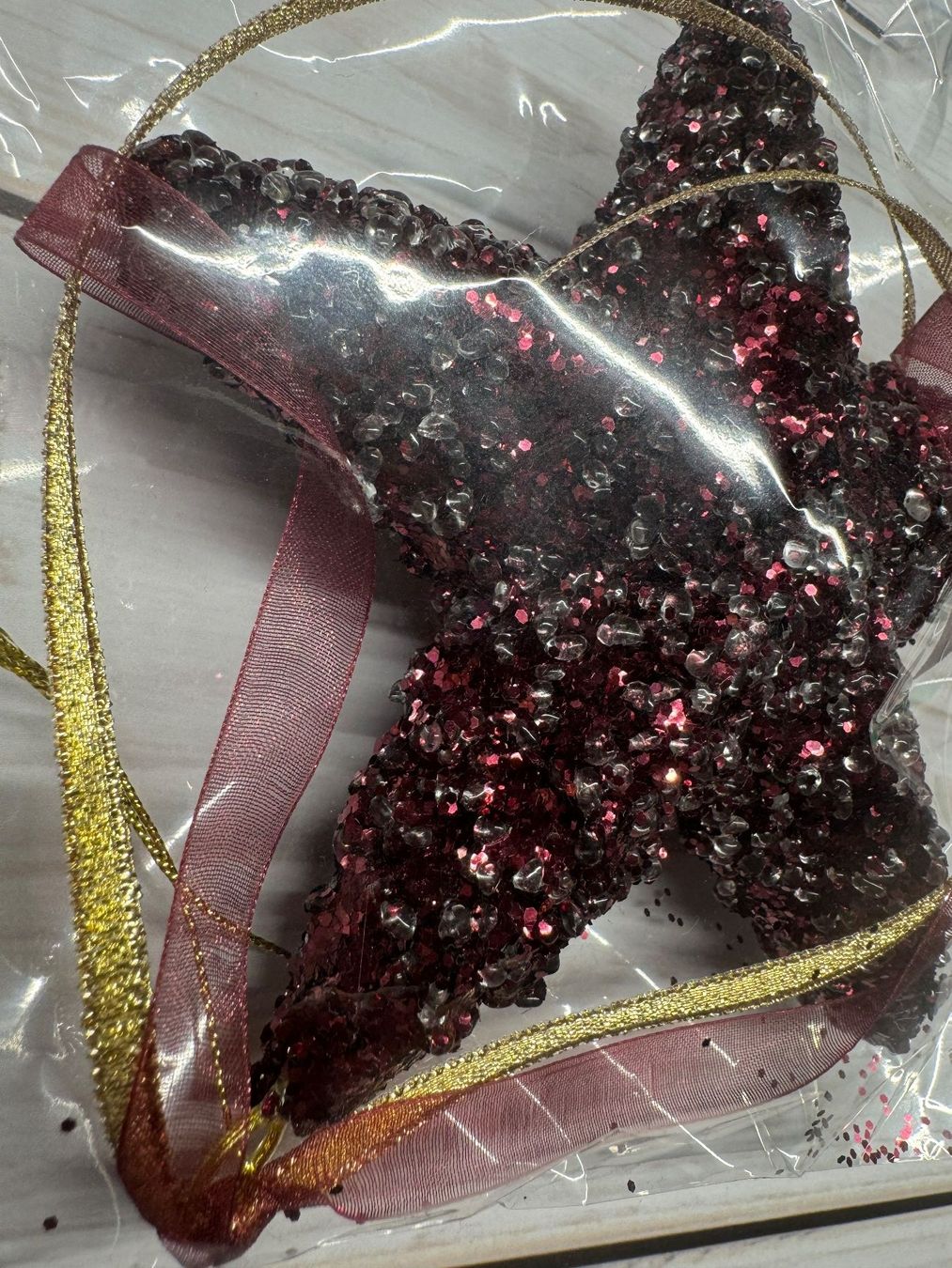 Toutes les décorations: Glitzernder Weihnachtsstern Anhänger / H – Neuf (Voir description) à Neukirch (Egnach) par muolen 1