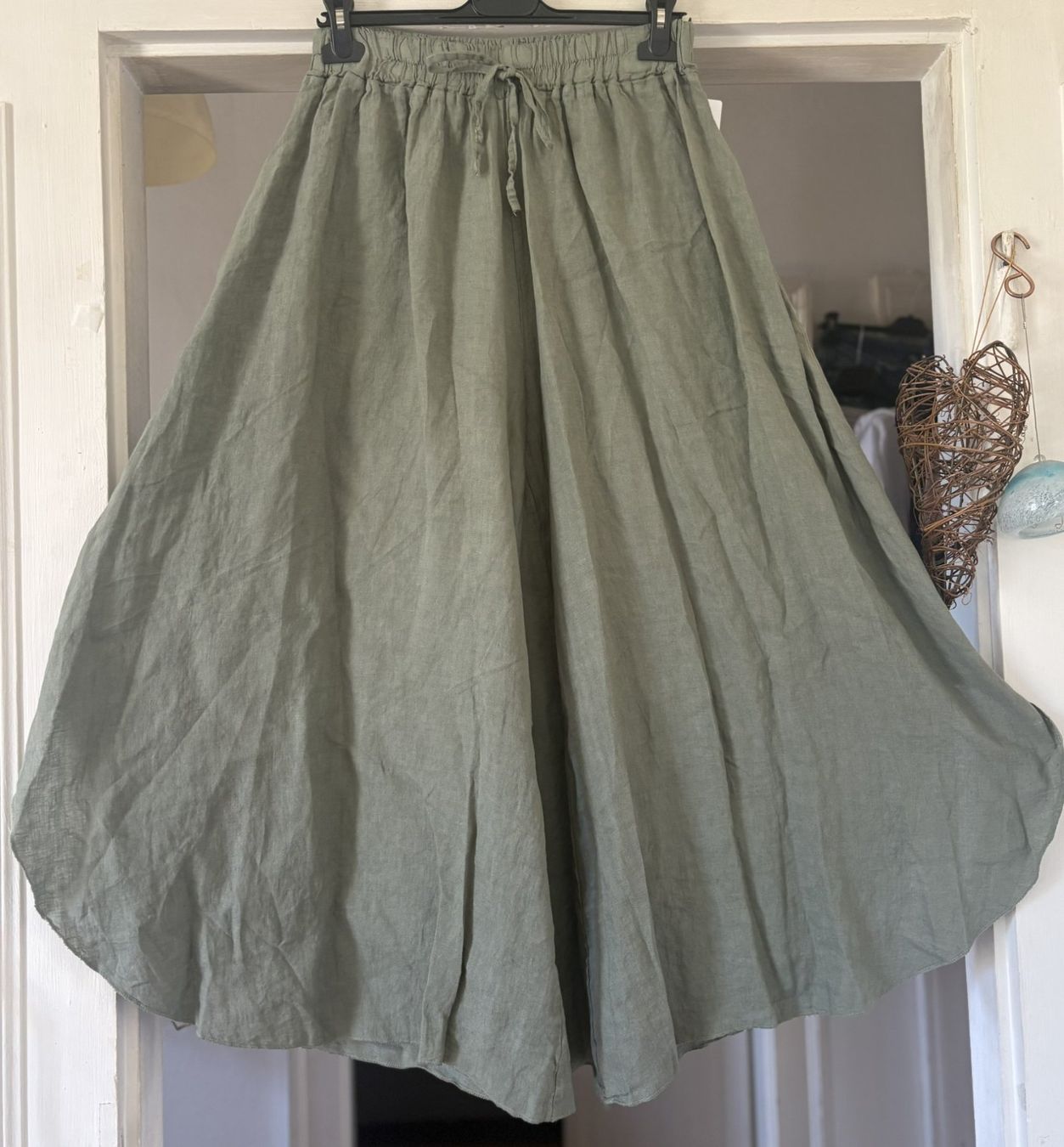 Pantaloni: PANTALONS EN LIN WIDE! M – Nuovo e nell'imballaggio originale da Locarno venduto da NicoNion 1