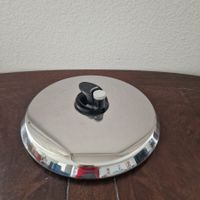 Edelstahl Pfannendeckel Durchmesser 27 cm gebraucht