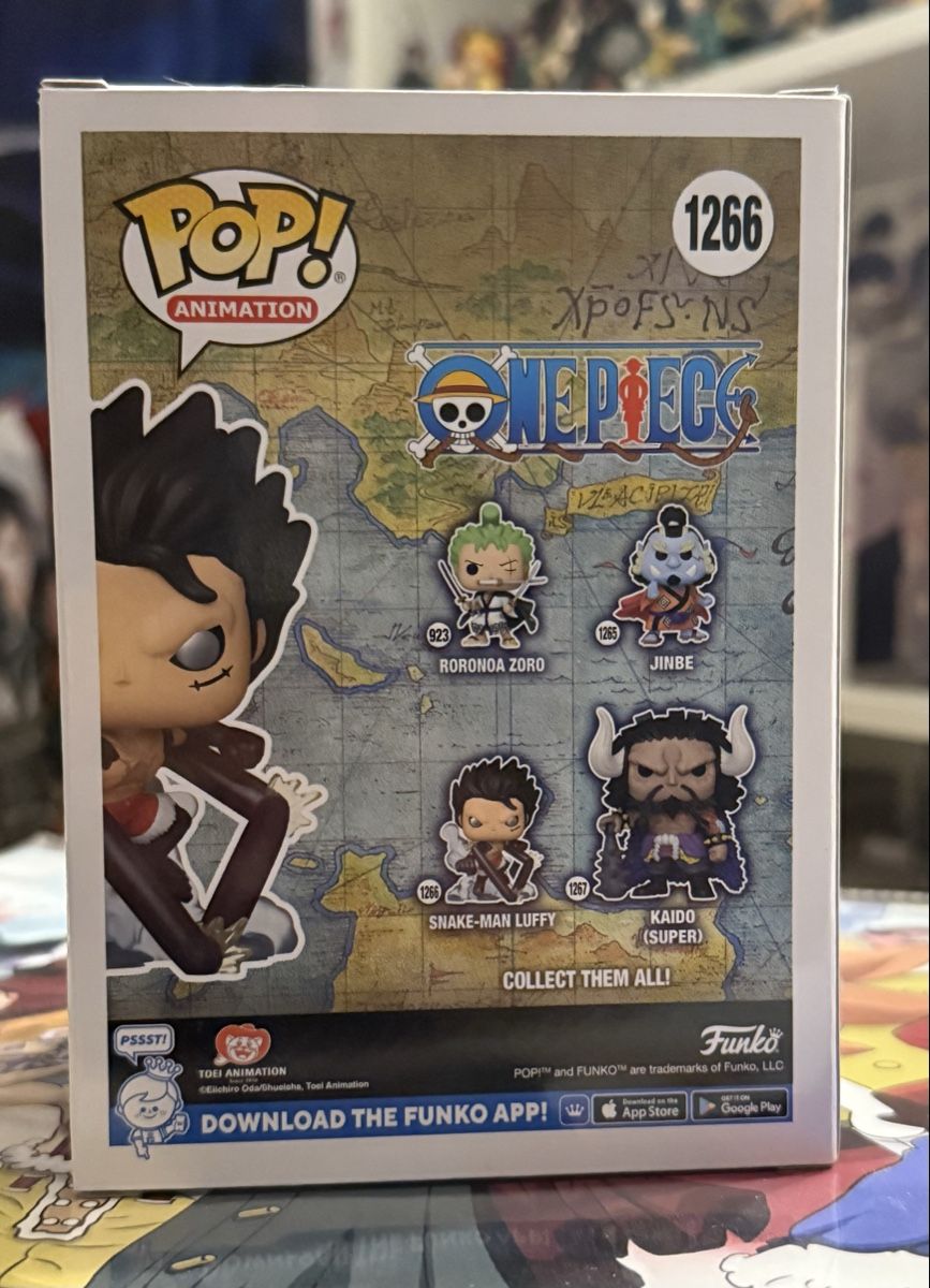 Funko Statuette: Funko Pop 1266 Snake Man Luffy – Nuovo e nell'imballaggio originale da Höchstetten venduto da Syaoran-kun- 1