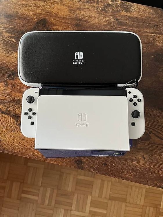 Nintendo Konsolen: Nintendo Switch OLED, Weiss, Top Zustand! – Neu (gemäss Beschreibung) aus Männedorf von EliabarDario 2