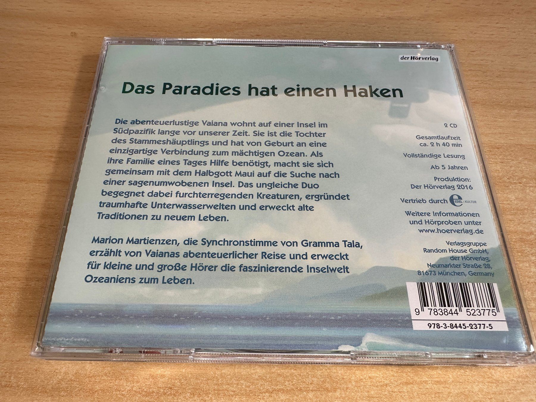 Audiolibri: A2 Vaiana - Das Paradies hat einen Haken - 2 CD – Usato da Rikon im Tösstal venduto da Alpenmutz 1