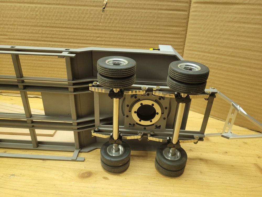 TAMIYA LKW ANHÄNGER 1/14 Uhr Hobby Schraubtasche Dämpferfeder 255802052614