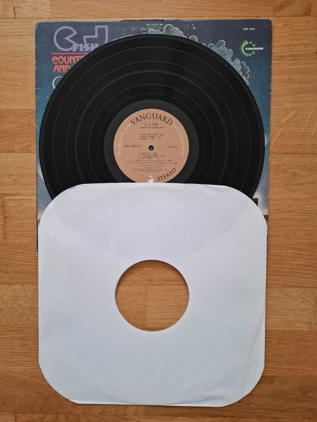 Dischi in vinile: Country Joe & The Fish - C.J. Fish – Usato da Arbon venduto da pendulum 1