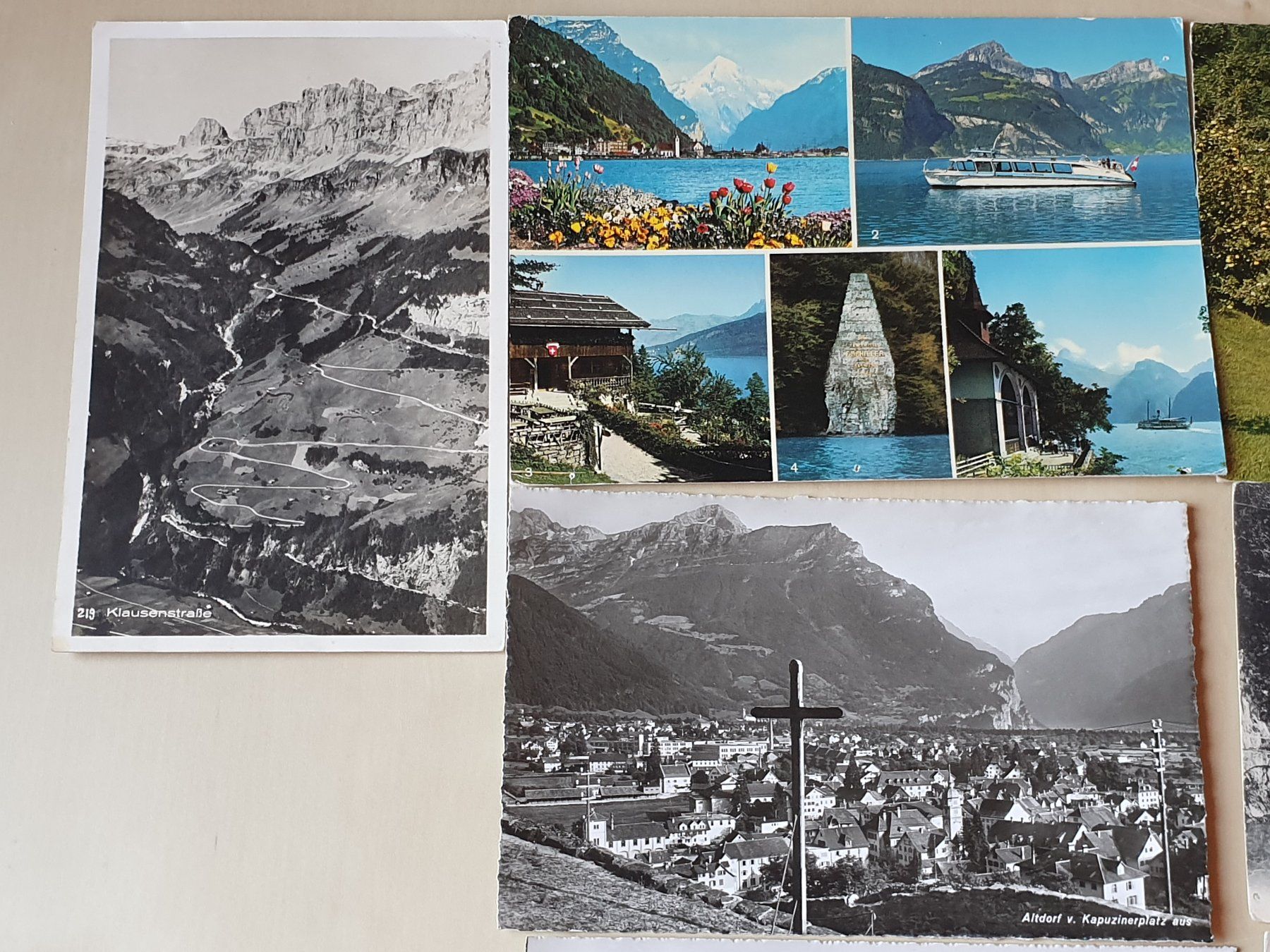 Cartoline postali: 10 x Karten Kanton Uri ab 1937 – Usato da Stansstad venduto da collectorsshop 1