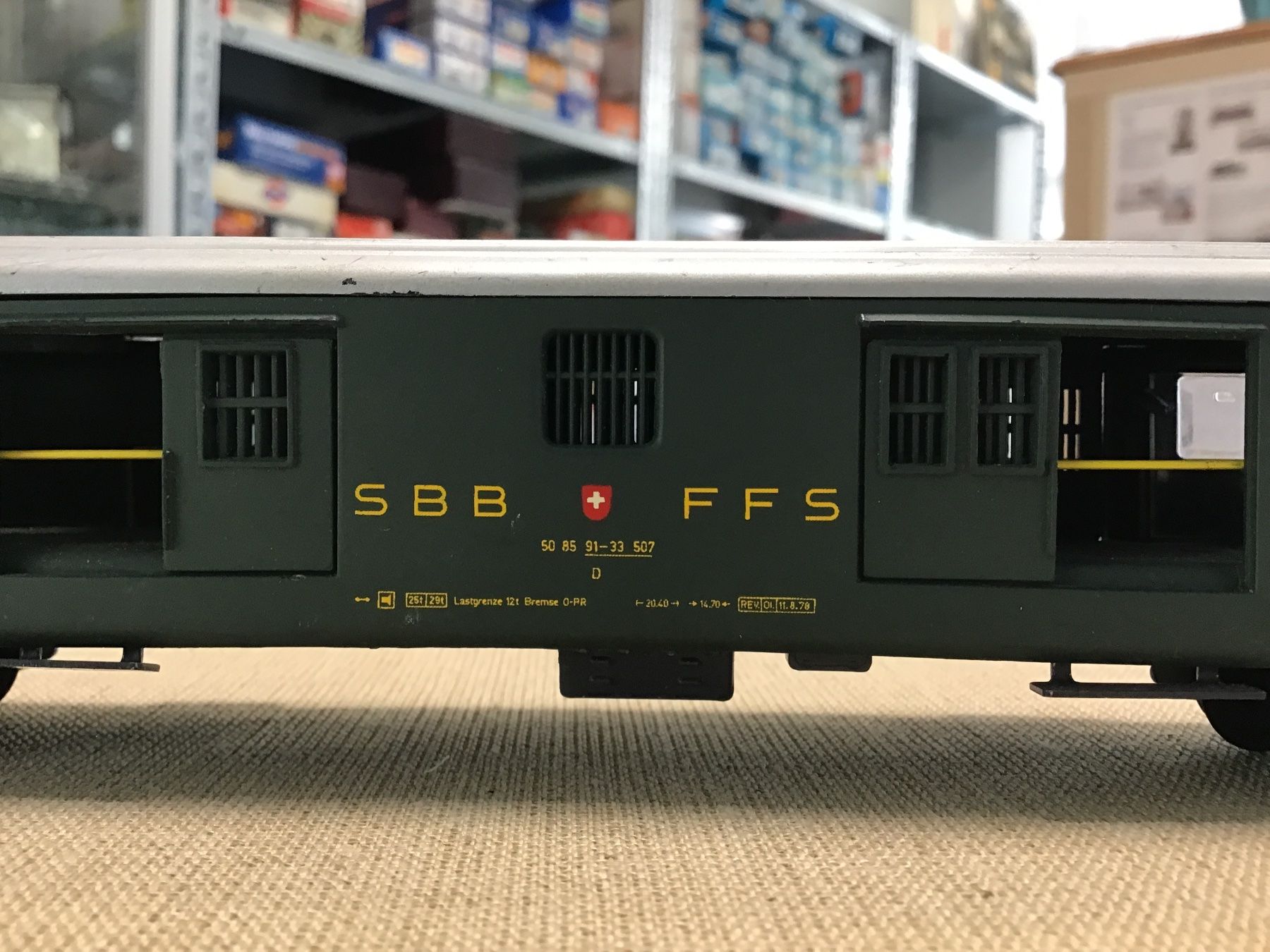 Hag Modelleisenbahnen: HAG GEPÄCKWAGEN H0 – Gebraucht aus Männedorf von Modelle-aller-Art 1