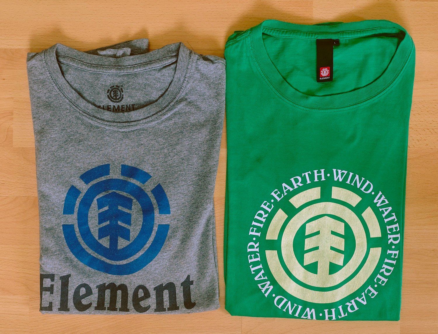 Element T-shirt: 2 Element T-Shirt Gr. L – Usato da St.Gallen venduto da Pheban
