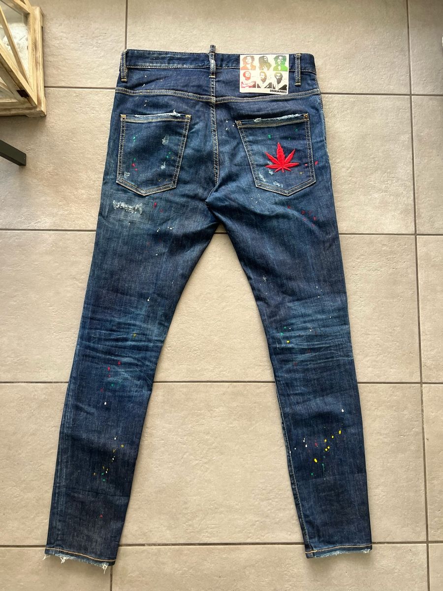 Dsquared2 Jeans: Dsquared2 Bob Marley jeans uomo 46 – Gebraucht aus Mendrisio von fly_9wzx
