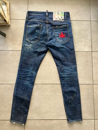 Dsquared2 Bob Marley jeans uomo 46