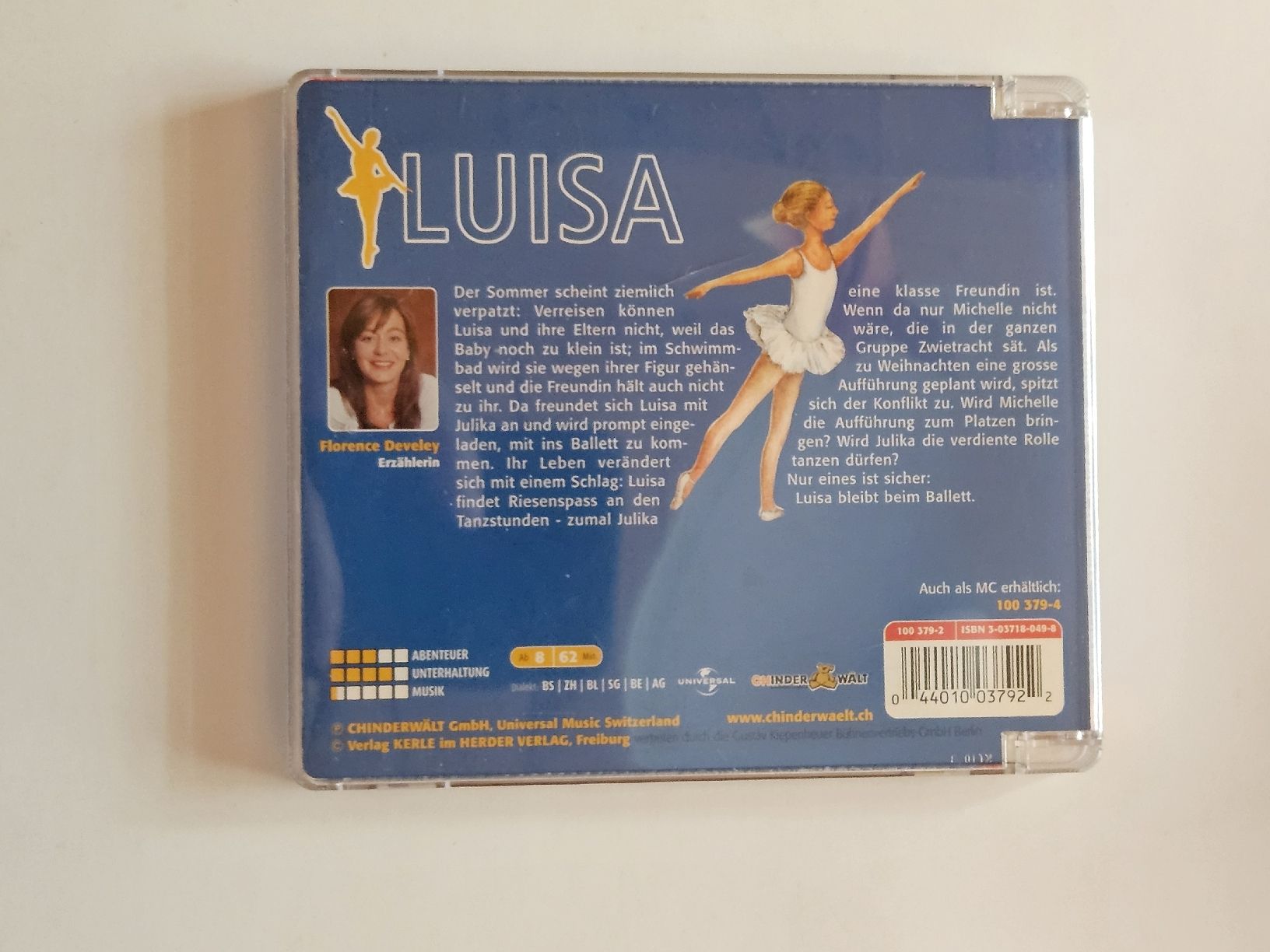 CD: Luisa - Chumm mit ins Ballet / CD #WT18 – Usato da Oberdorf BL venduto da BaldenEagle 3