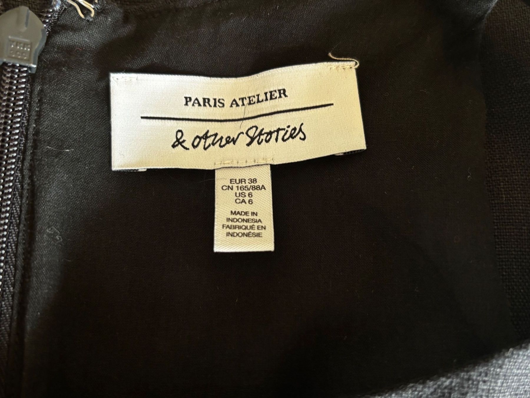 Other Stories Vestiti: & OTHER STORIES schwarzes Leinenkleid Gr. 38 – Usato da Zürich venduto da missmodernage 6