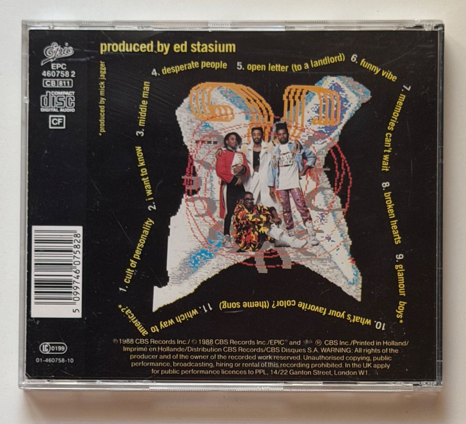 CDs: Living Colour / Vivid – Gebraucht aus Näfels von rottabi 1