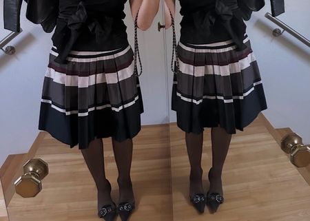 Schicker Plisseerock, Grösse 38, ideal für den Herbst!