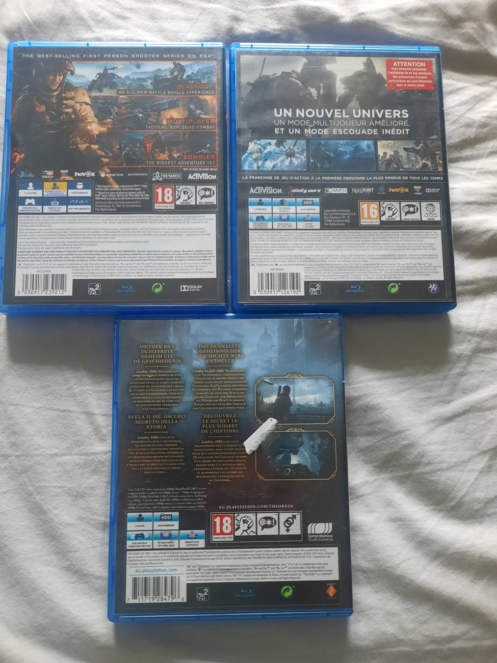 Spiele: Lot de 3 jeux PS4 – Gebraucht aus Thônex von Lasdunas 1