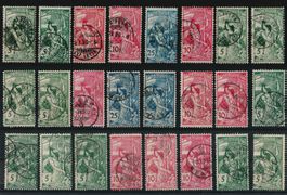 Lot UPU 1900. gestempelt