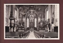 RAPPERSWIL - Inneres der Pfarrkirche St. Johann - 1934