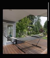 Grosses Hängematten-Set mit Ständer für Garten & Balkon!
