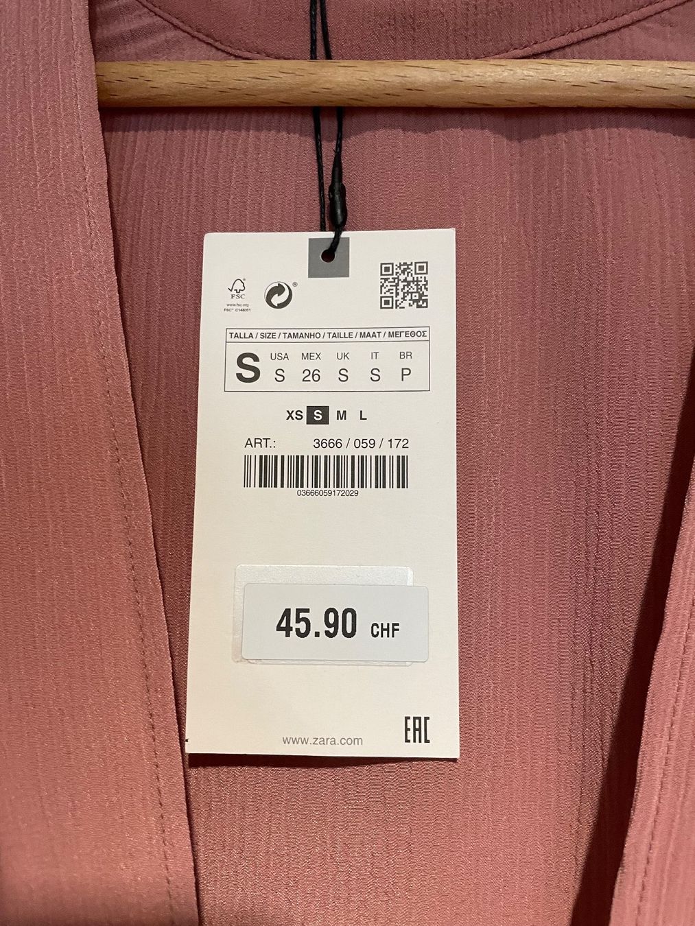 Zara Blusen: Zara Bluse S NEU – Neu und originalverpackt aus Dübendorf von Mangia14 3