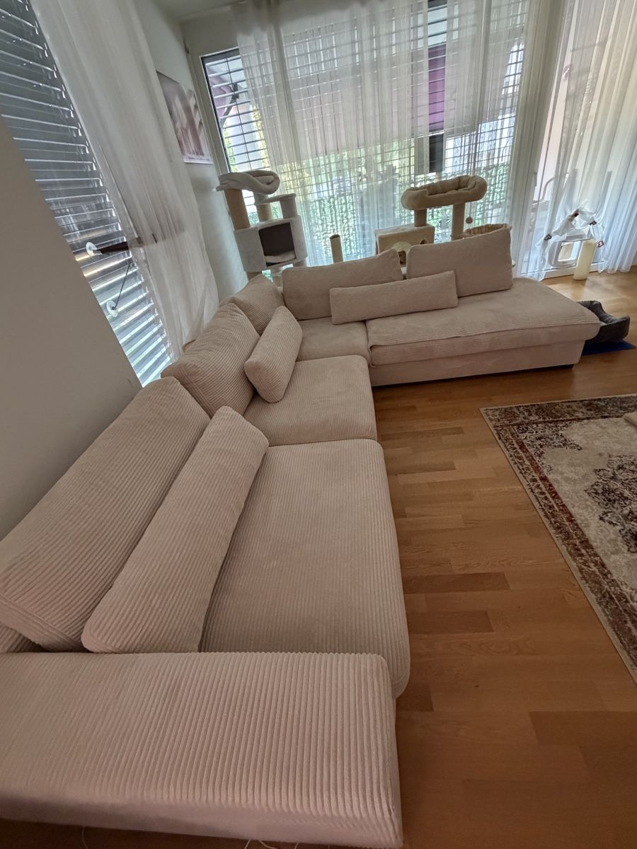 Divani: Ecksofa beige Cord top Zustand – Usato da Liestal venduto da syi_pl6k 3