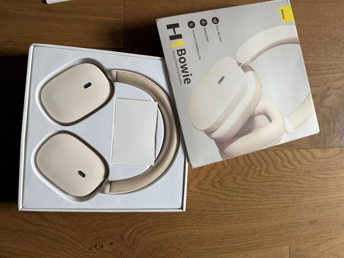 Cuffie: Originalverpackte Baseus H1 Bowie Noise Cancelling Kopfhörer – Nuovo e nell'imballaggio originale da Rorbas venduto da sei_9qyv 1